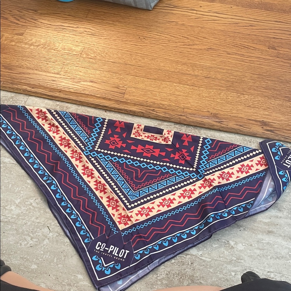 Co-Pilot Geometric Scarf - Picture 2 of 2